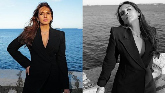 Cannes 2026: Huma Ditches Princess Gowns; Opts For A Boss Lady Look As She Grace The Prestigious Event