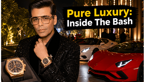 Karan Johar’s 52nd Birthday: Inside KJo's Big Bash Featuring Luxury Cars and Rare Watches