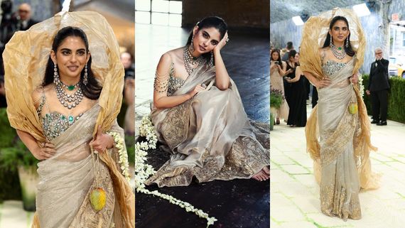Met Gala 2026 Red Carpet: Isha Ambani Turns Heads In 1,800-Carat Diamonds But Her Mango Purse Steals The Show