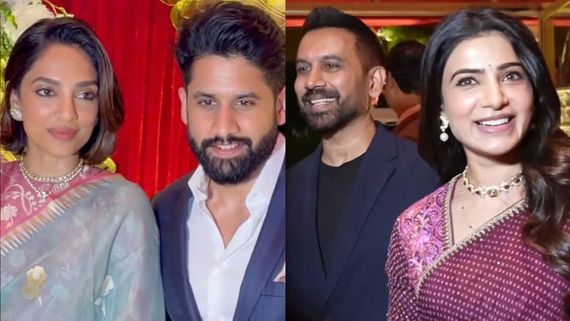 Exes Samantha Ruth Prabhu, Naga Chaitanya Attend Same Wedding With Partners Years After 2021 Divorce - VIDEO