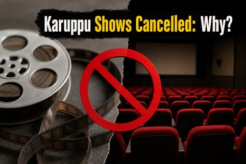 Suriya’s Karuppu Faces Massive Setback: Morning Shows Cancelled Leaving Thousands of Fans Stranded