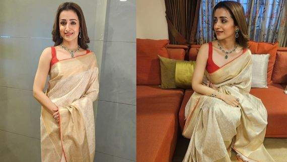 Tamil Nadu Elections 2026: Trisha Krishnan Arrives At Vijay's Chennai Residence As TVK Leads In Early Trends