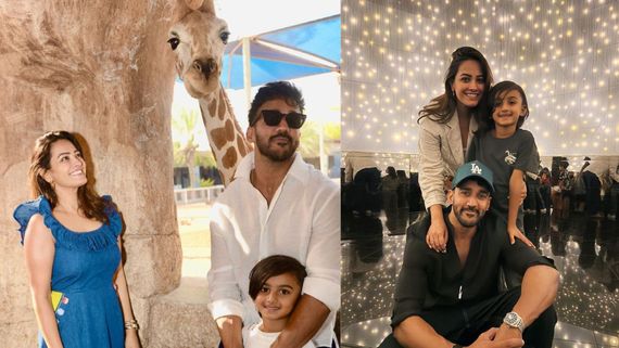 Anita Hassanandani Enjoys Breakfast With Giraffes At Emirates Park Zoo. Steal Her Full Abu Dhabi itinerary