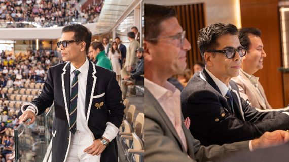 Karan Johar At Roland-Garros 2026 As The Filmmaker Continues His Global Journey