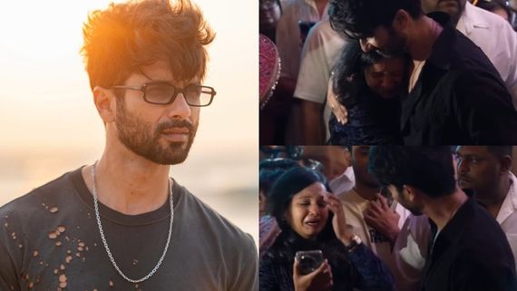Shahid Kapoor Wins Hearts As He Comforts And Hugs Emotional Female Fan At Cocktail 2 Trailer Launch - VIDEO
