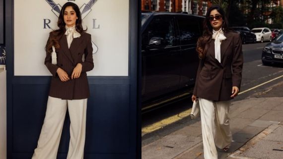 INS vs ENG ODI: Game On, Style On! Janhvi Kapoor Turns Heads With Stunning Fashion Statement At Lord's