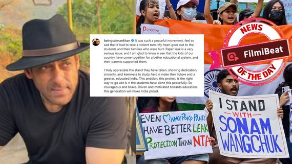 Salman Khan SUPPORTS CJP Student Protest, REACTS To NEET Paper Leak: This Should Not Be Hijacked...