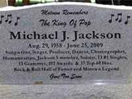 ಜಾಕ್ಸನ್ ಸ್ಮಾರಕ ನೋಡಲು ಅಪಾರ ಲಂಚ