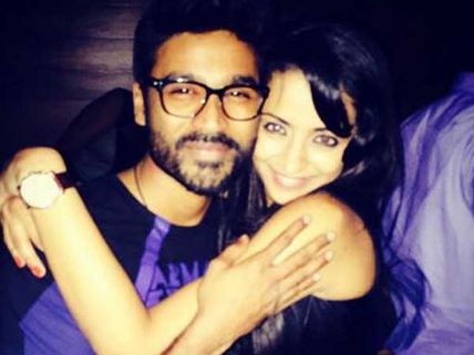 ಧನುಷ್ ಜೊತೆ ಲೇಟ್ ನೈಟ್ ಪಾರ್ಟಿಯಲ್ಲಿ ತ್ರಿಷಾ