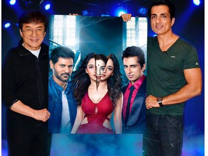 ವಿಡಿಯೋ: ಡ್ಯಾನ್ಸ್ ಕಿಂಗ್ ಪ್ರಭುದೇವ ಜೊತೆ 'ಮಿಲ್ಕಿ ಬ್ಯೂಟಿ'ಯ ಝಲಕ್