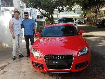 ದರ್ಶನ್ ನಂತರ ದುಬಾರಿ ಕಾರು ಖರೀದಿಸಿದ್ರಾ ಸೃಜನ್ ಲೋಕೇಶ್.?