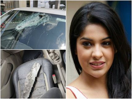 ಮೆಟ್ರೋ ಕಾಮಗಾರಿ ಅವಘಡ: ಕಾರಿನಲ್ಲಿ ಚಲಿಸುತ್ತಿದ್ದ ನಟಿ ಅಪಾಯದಿಂದ ಪಾರು