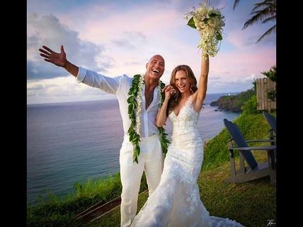 12 ವರ್ಷಗಳ ಡೇಟಿಂಗ್ ನಂತರ ಕೊನೆಗೂ ಮದುವೆಯಾದ ಹಾಲಿವುಡ್ ನಟ 'ದಿ ರಾಕ್' 