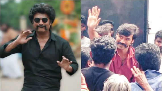 ರಜನಿಕಾಂತ್ ಸ್ಟೈಲ್ ಫಾಲೋ ಮಾಡಿದ ಧನುಶ್ 