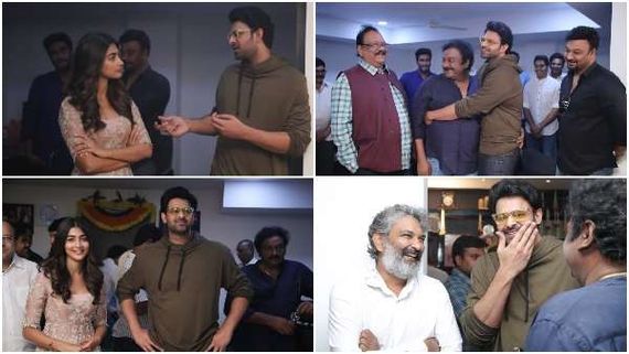 ಪ್ರಭಾಸ್-ಪೂಜಾ ಹೆಗ್ಡೆ ಸಿನಿಮಾದ ಮುಹೂರ್ತ ಫೋಟೋಗಳು ವೈರಲ್ 