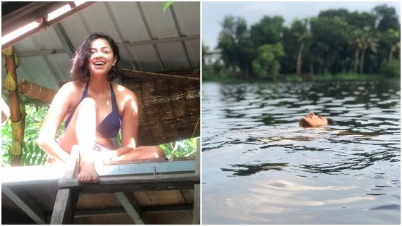 ಅಮಲೇರಿಸುವ ಬೆಡಗಿ ಅಮಲಾ ಪೌಲ್ ಬಿಕಿನಿ ಫೋಟೋ ವೈರಲ್ 