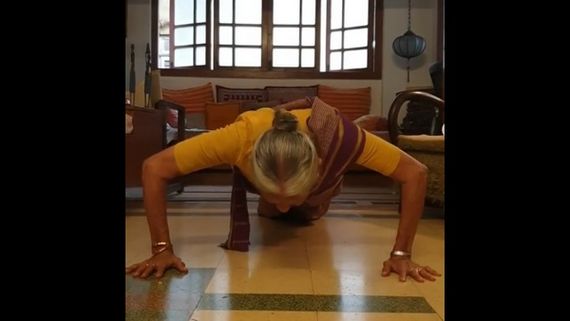 ಯುವಕರು ನಾಚುವಂತೆ 81ರ ಇಳಿವಯಸ್ಸಲ್ಲೂ ಪುಶ್-ಅಪ್ ಮಾಡ್ತಾರೆ ಈ ನಟನ ತಾಯಿ: ವೈರಲ್ ವಿಡಿಯೋ