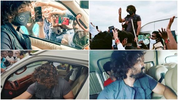 ಕಾಡಿಗೆ ಎಂಟ್ರಿ ಕೊಟ್ಟ ಅಲ್ಲು ಅರ್ಜುನ್ ನೋಡಲು ಮುಗಿಬಿದ್ದ ಅಭಿಮಾನಿಗಳು