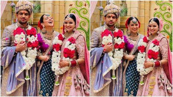 ಮದುವೆ ಸಂಭ್ರಮದಲ್ಲಿ ಕಂಗನಾ: ಮನೆಗೆ ಅತ್ತಿಗೆಯನ್ನು ಸ್ವಾಗತಿಸಿದ ಬಾಲಿವುಡ್ 'ಕ್ವೀನ್'