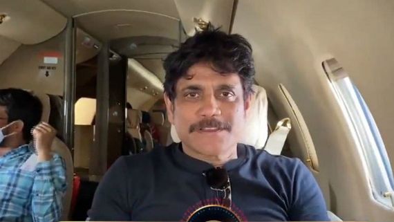 ಬಿಗ್‌ಬಾಸ್‌ಗಾಗಿ ಪ್ರೈವೆಟ್ ಜೆಟ್‌ನಲ್ಲಿ ಹೈದರಾಬಾದ್‌ಗೆ ಬಂದಿಳಿದ ನಾಗಾರ್ಜುನ