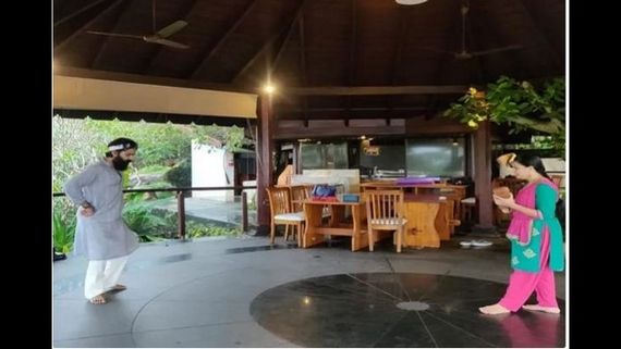 ವರ್ಕೌಟ್ ಬಳಿಕ ಭರತನಾಟ್ಯ ಕಲಿಯುತ್ತಿರುವ ನಟ ಸಿಂಬು: ಫೋಟೋ ವೈರಲ್ 