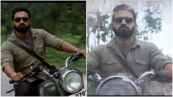 'ನೆನಪಿನ ಹುಡುಗಿಯೇ...' ಎನ್ನುತಾ ಬುಲೆಟ್ ಏರಿ ಹೊರಟ 'ಹೀರೋ' ರಿಷಬ್ ಶೆಟ್ಟಿ