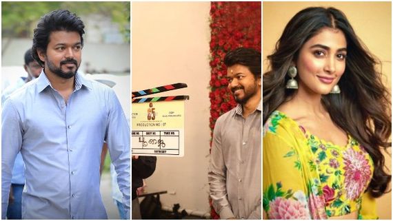 ವಿಜಯ್ 'ದಳಪತಿ 65' ಚಿತ್ರದ ಅದ್ದೂರಿ ಮುಹೂರ್ತ: ಪೂಜಾ ಹೆಗ್ಡೆ ಗೈರಾಗಿದ್ದೇಕೆ?