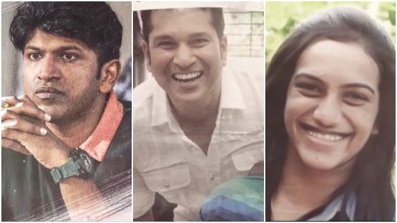 'ಯುವರತ್ನ' ಹಾಡಿನಲ್ಲಿ ಕಾಣಿಸಿಕೊಂಡ ದಿಗ್ಗಜರು: ಪುನೀತ್ ಸಿನಿಮಾದಲ್ಲಿ ಸಚಿನ್, ಪಿ ವಿ ಸಿಂಧು