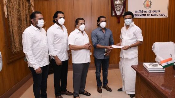 ನಟ ಸೂರ್ಯ ಮತ್ತು ಕಾರ್ತಿ ಸಹೋದರರಿಂದ ಸಿಎಂ ಪರಿಹಾರ ನಿಧಿಗೆ 1 ಕೋಟಿ ರೂ. ದೇಣಿಗೆ 