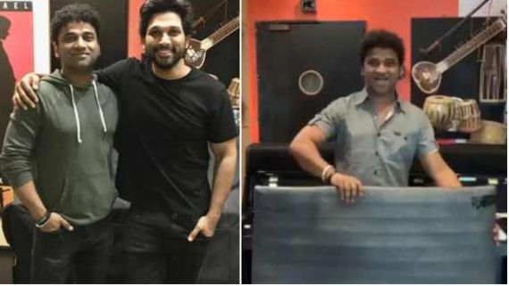 'ಪುಷ್ಪ' ಸಂಗೀತ ನಿರ್ದೇಶಕರಿಗೆ ಸರ್ಪ್ರೈಸ್ ಗಿಫ್ಟ್ ಕಳುಹಿಸಿದ ಅಲ್ಲು ಅರ್ಜುನ್
