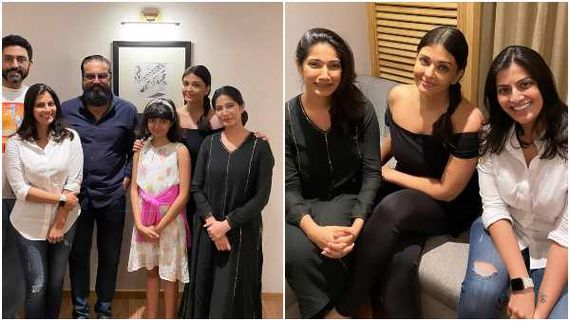 ತಮಿಳಿನ ಖ್ಯಾತ ನಟನ ಕುಟುಂಬದ ಜೊತೆ ಐಶ್ವರ್ಯಾ ರೈ ದಂಪತಿ 