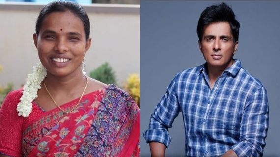 ಪಿಂಚಣಿ ಹಣ ದೇಣಿಗೆ ನೀಡಿದ್ದ ಅಂಧ ಮಹಿಳೆಗೆ ವಿಶೇಷ ಗೌರವ ನೀಡಿದ ಸೋನು 