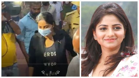 ಬಿಡದಿ ಪೊಲೀಸ್ ಠಾಣೆಯಲ್ಲಿ ವಿಚಾರಣೆ ಎದುರಸಿದ ನಟಿ ರಚಿತಾ ರಾಮ್