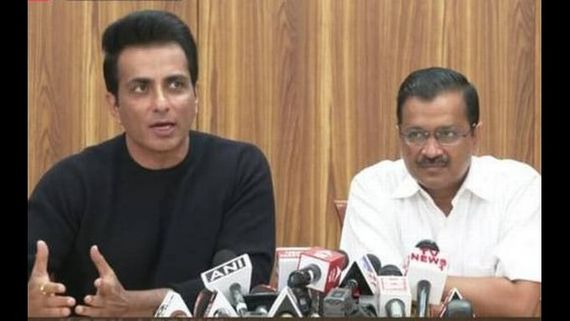 ದೆಹಲಿ ಸಿಎಂ ಕೇಜ್ರಿವಾಲ್‌ ಜೊತೆ ಸೋನು ಸೂದ್ ಸುದ್ದಿಗೋಷ್ಠಿ