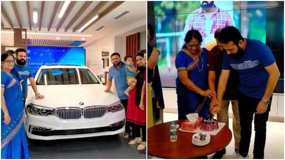 ದುಬಾರಿ ಕಾರು ಖರೀದಿಸಿದ 'ರಾಜಕುಮಾರ' ನಿರ್ದೇಶಕ ಸಂತೋಷ್ ಆನಂದ್ ರಾಮ್ 