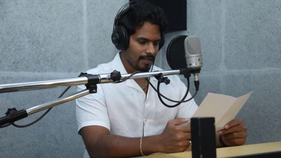 'ರೈಡರ್' ಡಬ್ಬಿಂಗ್ ಆರಂಭಿಸಿದ ನಿಖಿಲ್ ಕುಮಾರ್ 