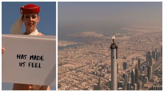 ಬುರ್ಜ್ ಖಲೀಫಾ ಮೇಲೆ ನಿಂತು ಜಾಹಿರಾತು ಚಿತ್ರೀಕರಿಸಿದ್ದು ನಿಜವೇ?