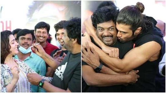 ವಿಜಯ್ ದೇವರಕೊಂಡ, ಚಾರ್ಮಿ ಜೊತೆ ಹುಟ್ಟುಹಬ್ಬ ಆಚರಿಸಿಕೊಂಡ ನಿರ್ದೇಶಕ ಪುರಿ ಜಗನ್ನಾಥ್ 