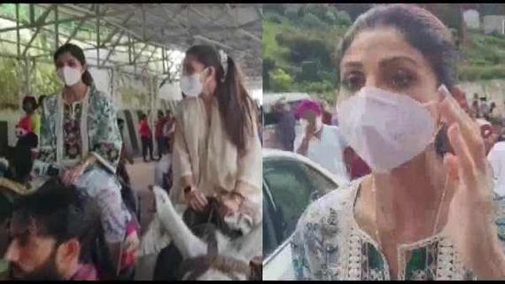 ಪತಿಯ ವಿರುದ್ಧ ಚಾರ್ಜ್ ಶೀಟ್ ಸಲ್ಲಿಸಿದ ಬೆನ್ನಲ್ಲೇ ವೈಷ್ಣೋದೇವಿ ದರ್ಶನ ಪಡೆದ ನಟಿ ಶಿಲ್ಪಾ ಶೆಟ್ಟಿ 