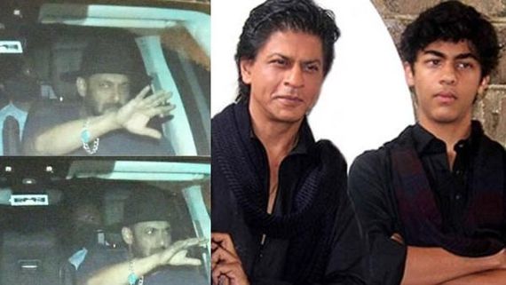 ಆರ್ಯನ್ ಅರೆಸ್ಟ್ ಬಳಿಕ ಶಾರೂಖ್ ಭೇಟಿ ಮಾಡಿದ ಸಲ್ಮಾನ್ ಖಾನ್