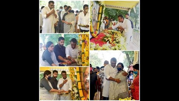 ರೆಬೆಲ್‌ಸ್ಟಾರ್ 3ನೇ​ ಪುಣ್ಯತಿಥಿ: ದರ್ಶನ್, ಅಭಿಷೇಕ್, ಸುಮಲತಾರಿಂದ ಪೂಜೆ! 