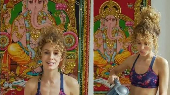 'ಮನಿ ಹೈಸ್ಟ್' ನಟಿಯ ಮನೆಯಲ್ಲಿ ವಿಘ್ನೇಶ್ವರ! 