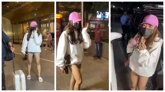 ಏರ್‌ಪೋರ್ಟ್‌ನಲ್ಲಿ ಇಳಿಯುತ್ತಿದ್ದಂತೆ ಟ್ರೋಲ್ ಆದ ರಶ್ಮಿಕಾ: ಪ್ಯಾಂಟ್ ಎಲ್ಲಿ ಎಂದ ನೆಟ್ಟಿಗರು