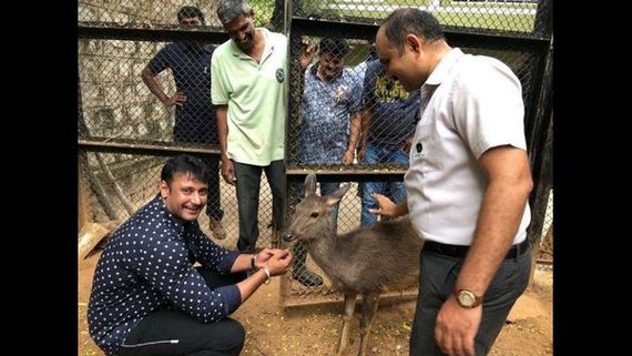 ಚಾಲೆಂಜಿಂಗ್ ಸ್ಟಾರ್ ದರ್ಶನ್ ಕರ್ನಾಟಕ ಮೃಗಾಲಯಗಳ ಪ್ರಾಧಿಕಾರದ ರಾಯಭಾರಿ 