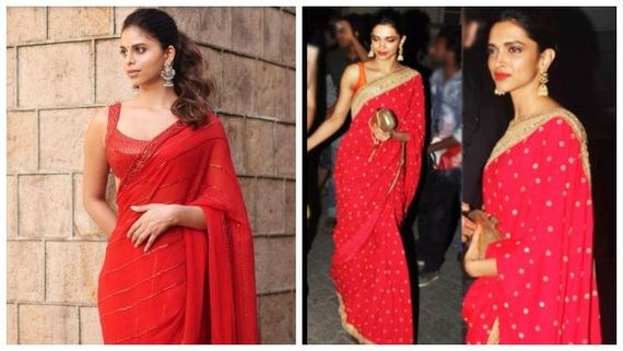 ಕೆಂಪು ಸೀರೆಯುಟ್ಟ ಶಾರುಖ್ ಪುತ್ರಿ ಕಂಡು ದೀಪಿಕಾ ನೆನೆದ ಫ್ಯಾನ್ಸ್ : ವೈರಲ್ ಆದ ಫೋಟೊ ಕಥೆಯೇನು?