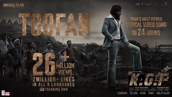 KGF 2 Toofan Song: 'ತೂಫಾನ್' ಭಾರತದ ನಂ1 ಹಾಡಾಗಿದ್ದು ಹೇಗೆ?
