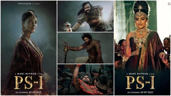  'ಪೊನ್ನಿಯನ್ ಸೆಲ್ವನ್' ಚಿತ್ರದ ಐಶ್ವರ್ಯಾ, ವಿಕ್ರಂ, ತ್ರಿಶಾ ಫಸ್ಟ್ ಲುಕ್, ರಿಲೀಸ್ ಡೇಟ್ ರಿವೀಲ್ 