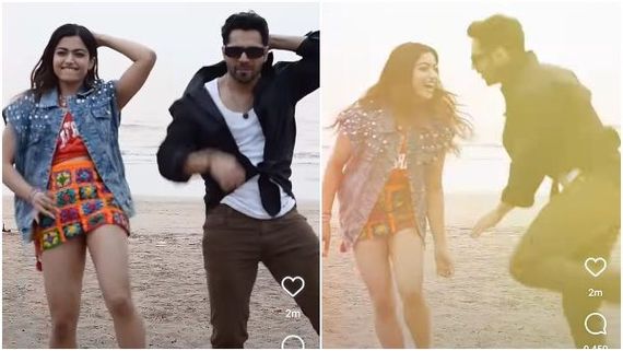 ಬಾಲಿವುಡ್ ನಟ ವರುಣ್ ಧವನ್‌ಗೆ ಚಮಕ್ ಕೊಟ್ಟ ರಶ್ಮಿಕಾ ಮಂದಣ್ಣ ವಿಡಿಯೋ ಸಖತ್ ವೈರಲ್