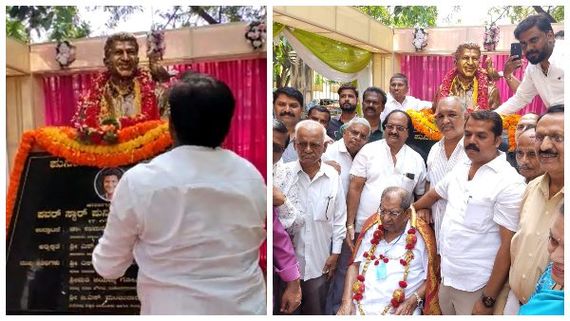 'ಪುನೀತ ಆನಂದಗೂಡು' ಅನಾವರಣ: ಮೆಚ್ಚಿನ ಅಪ್ಪುವನ್ನು ಸ್ಮರಿಸಿದ ಶಾಮನೂರು ಶಿವಶಂಕರಪ್ಪ 