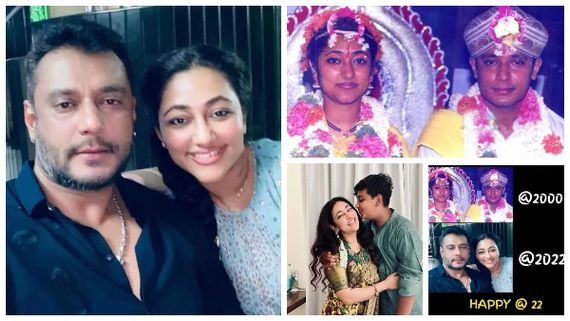ನಟ ದರ್ಶನ್ ದಂಪತಿಯ ಪ್ರೇಮ ವಿವಾಹಕ್ಕೆ 22 ವರ್ಷ!